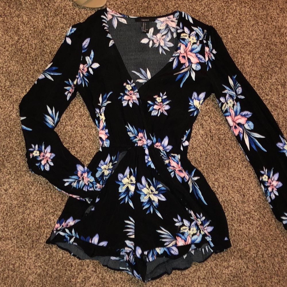 Floral romper